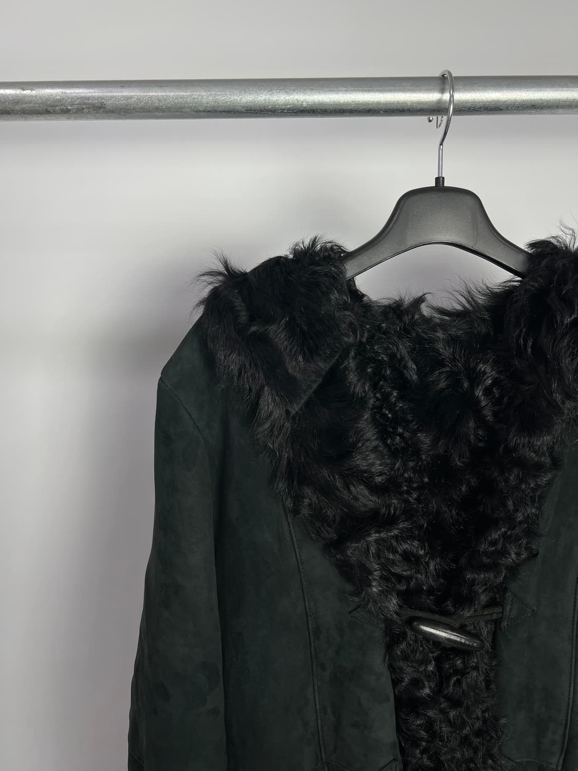 SANRIKA 양가죽 무스탕 후드 자켓 상품이미지2