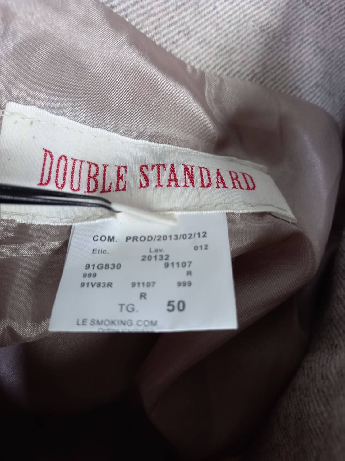 새 더블스텐다드 춘추동  하이웨스트 와이드핏 팬츠 44 상품이미지9