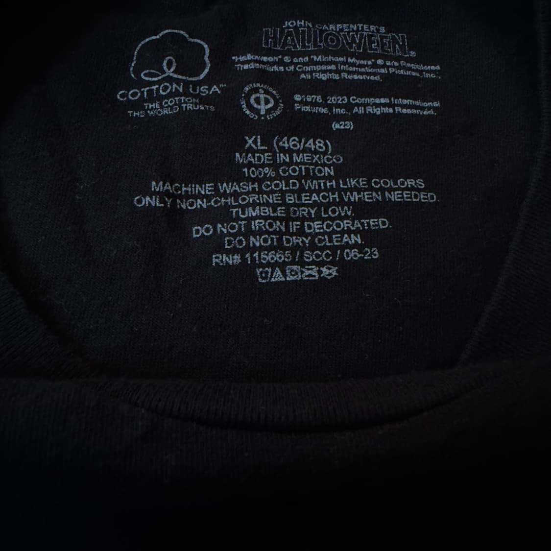 빈티지 할로윈 마이클마이어스 호러 티셔츠 상품이미지2