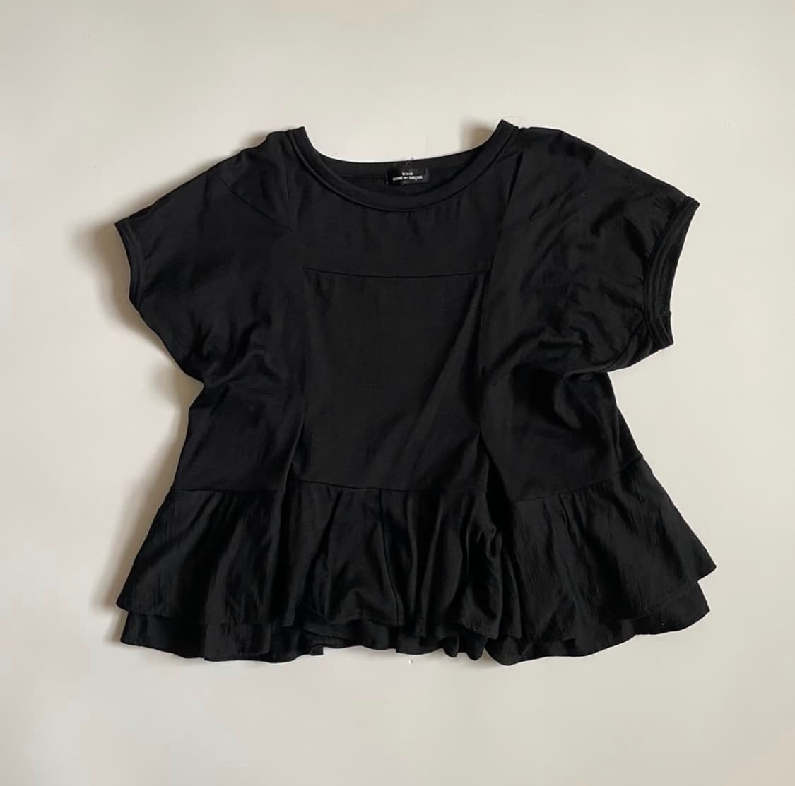 꼼데가르송 트리콧 반팔 티셔츠 상품이미지1