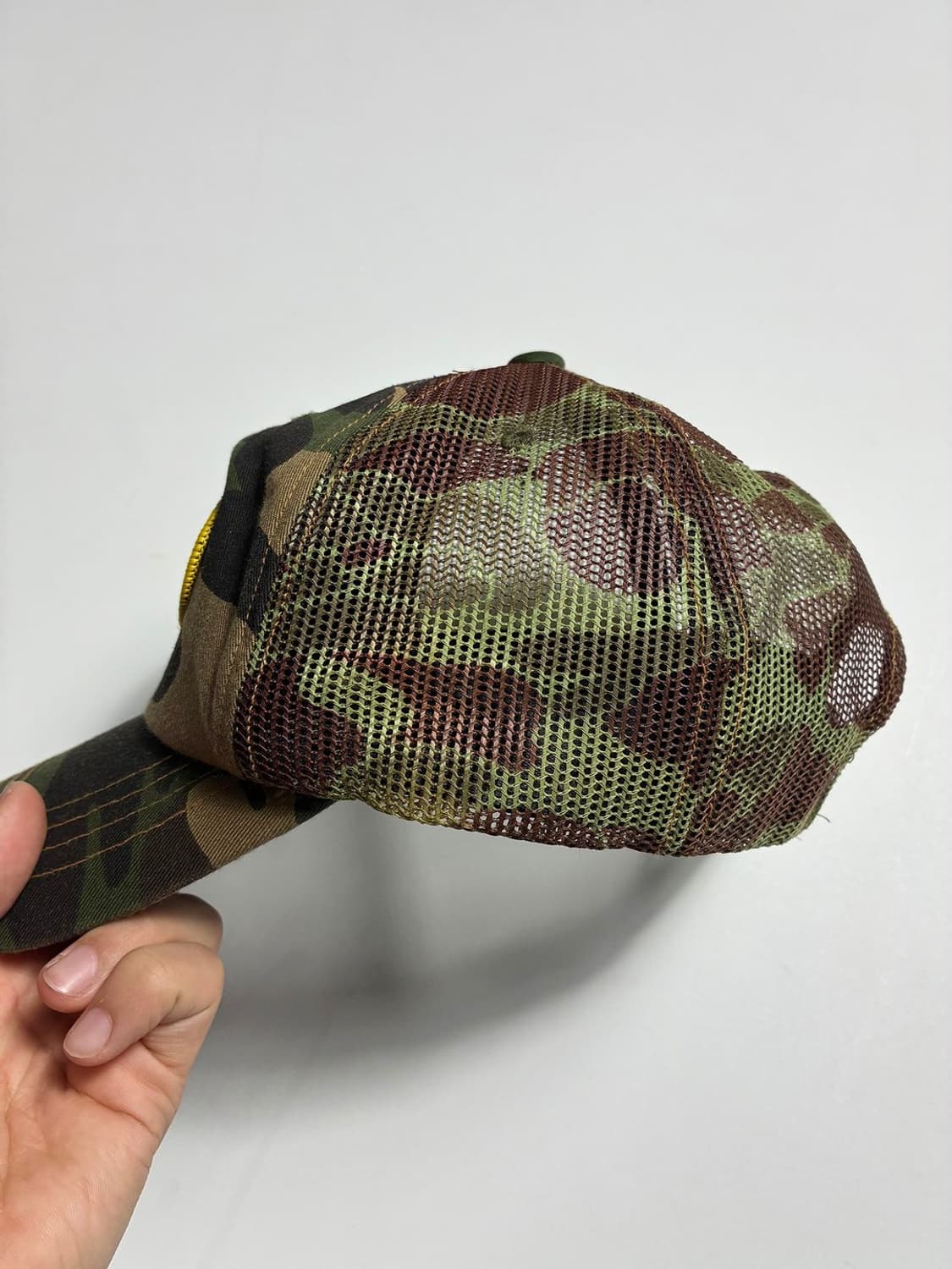 본더치 카모플라쥬 빈티지 메쉬 볼캡 PR2323 상품이미지4