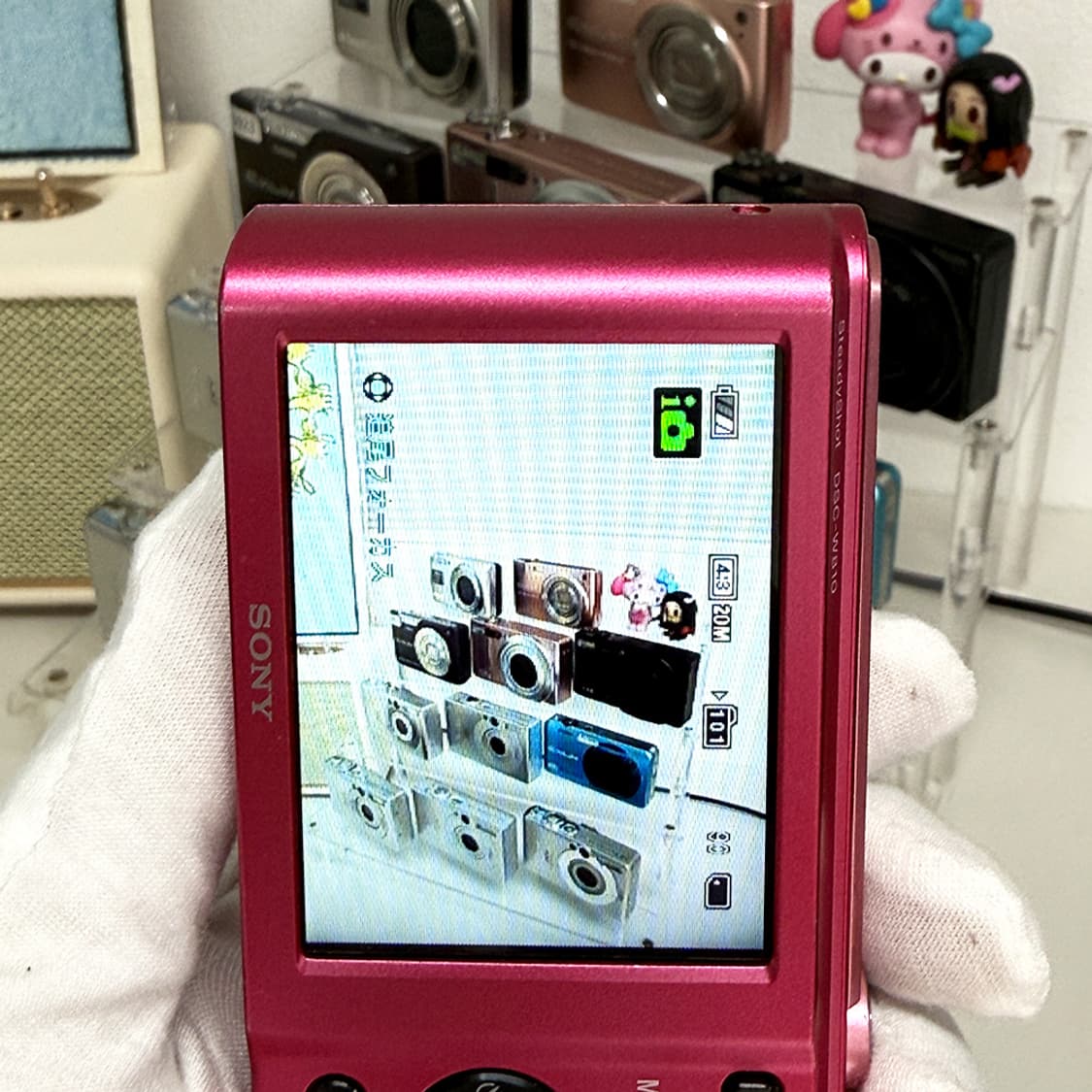 아이브 레이님 Pick! 소니 SONY W810 핑크 디지털 카메라 상품이미지10