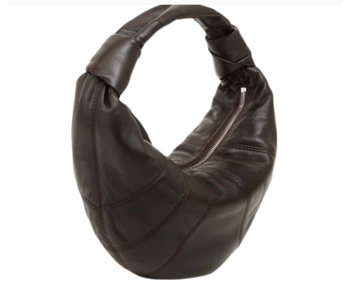 르메르 미니 포춘 크루아상 백 소프트 나파 레더 다크 초콜릿 상품이미지2