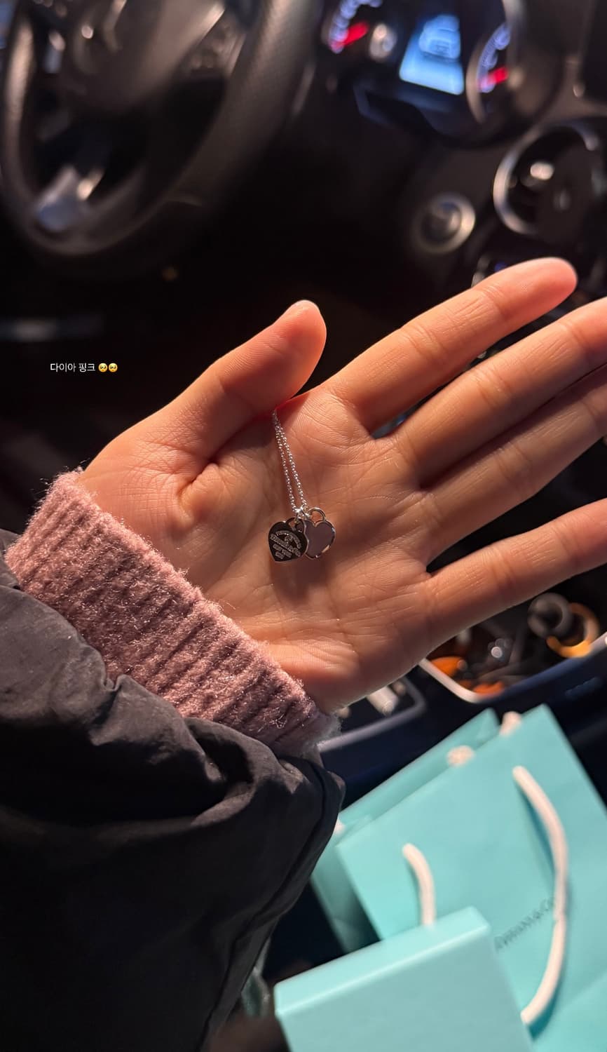 풀박스, 선물가능) ⭐️다이아몬드 박힌 버전⭐️ 티파니앤코 목걸이 상품이미지1