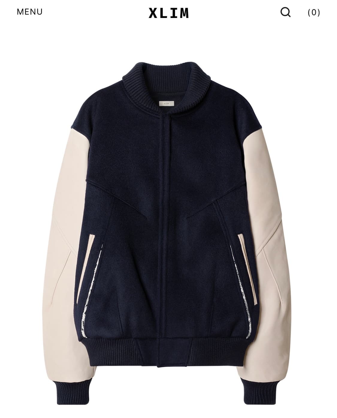 (급처)엑슬림 ep.6 바시티 m(네이비) 상품이미지1