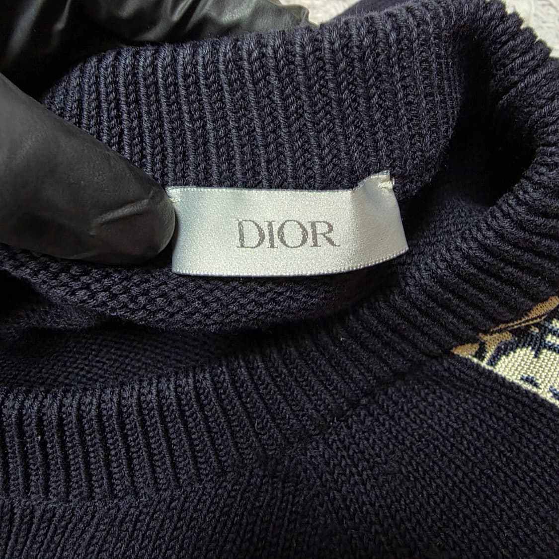 {클로젯}[L]디올 오블리크 인서트 니트 상품이미지5