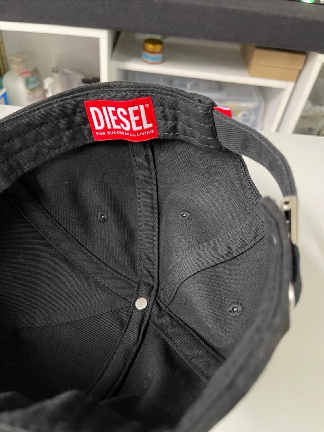 디젤 데님워싱 캡 (새상품) 상품이미지3