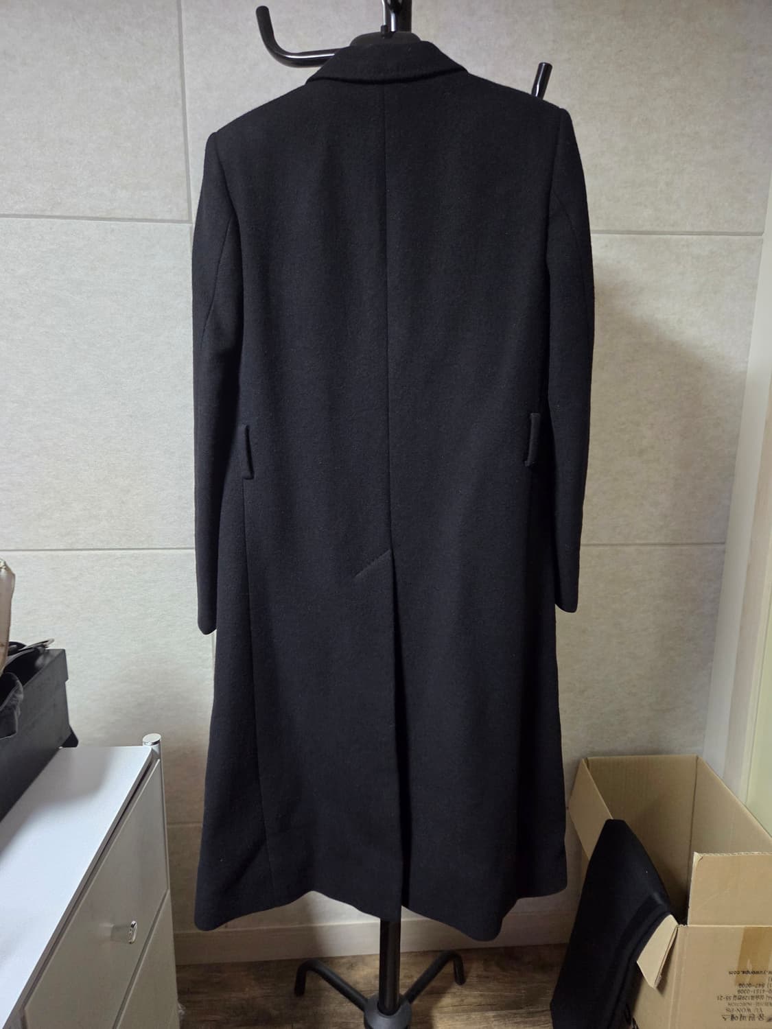 Saint laurent 생로랑 피크드 라펠 코트 36 상품이미지3