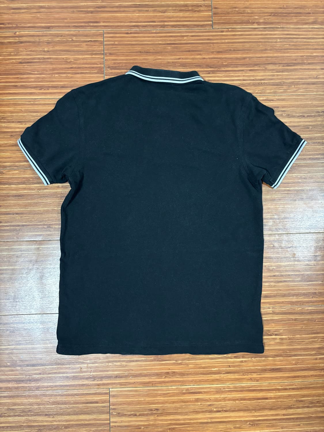 프레드페리 PK 반팔 티셔츠 블랙 L 상품이미지2