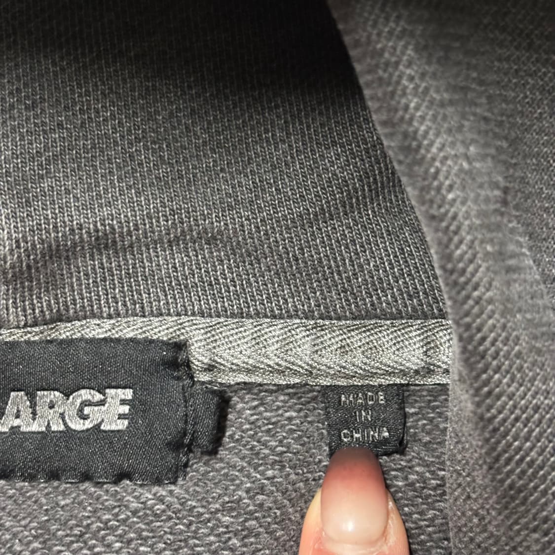 XLARGE Pigment Dyed Peace 후드스웻셔츠  상품이미지6