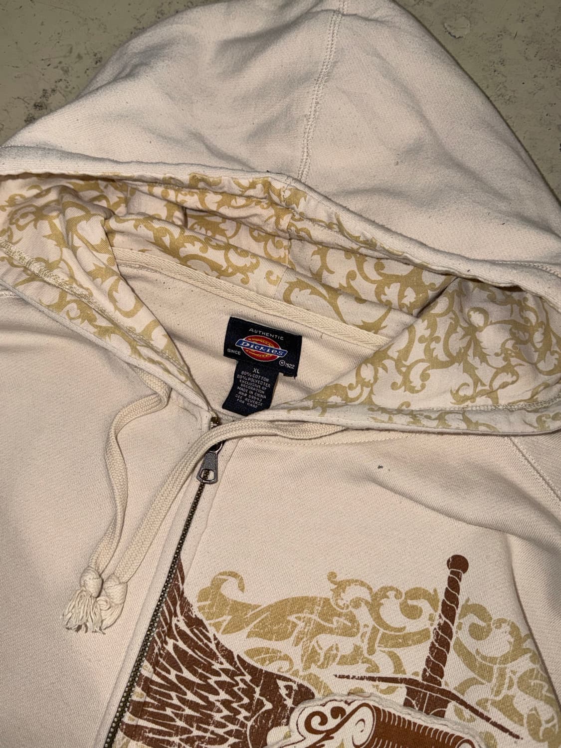 Dickies printing oversized hood zip-up 상품이미지9