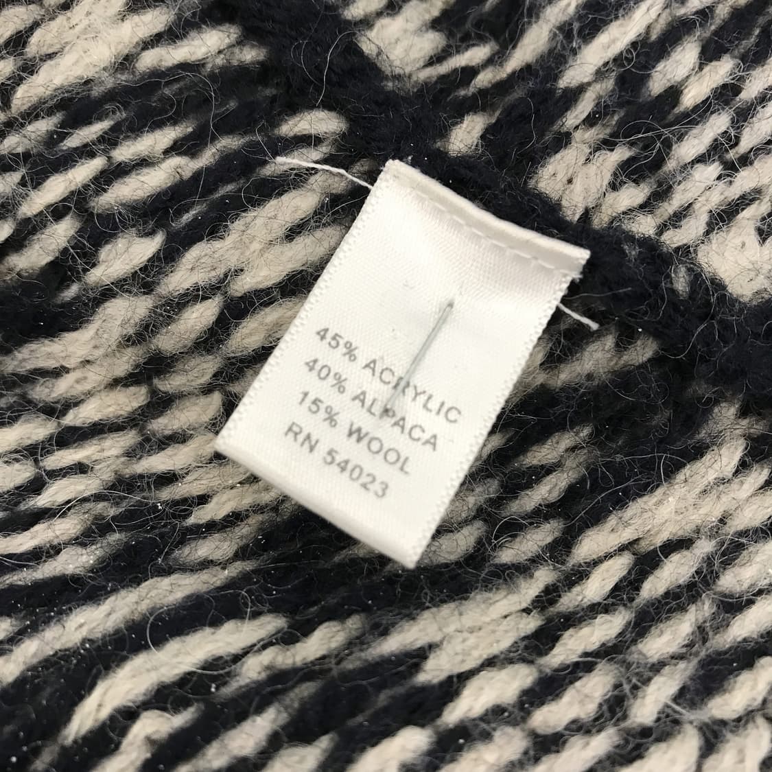 바나나리퍼블릭 알파카 울 가디건 [여성M] 상품이미지6