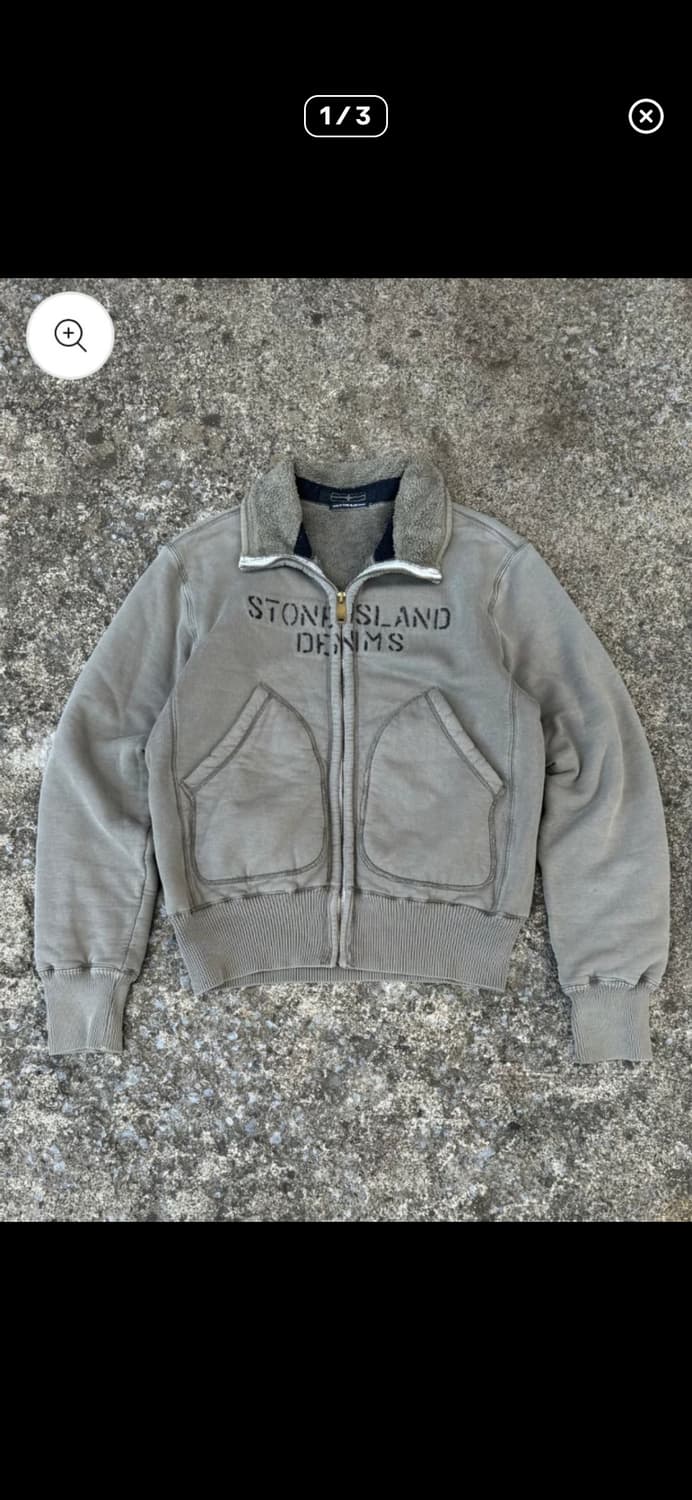 스톤아일랜드 퍼 자켓 상품이미지1