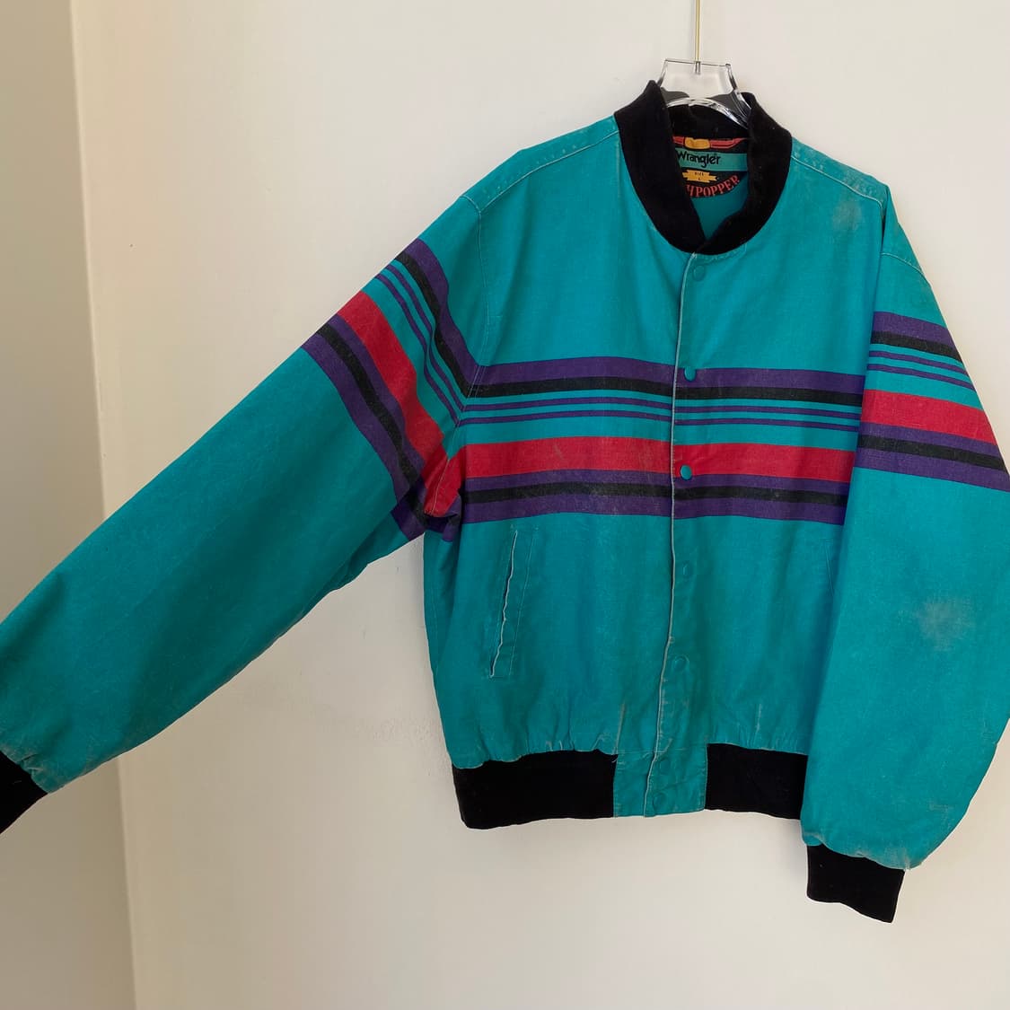 🌊80-90s Wrangler brushpopper jacket 상품이미지4