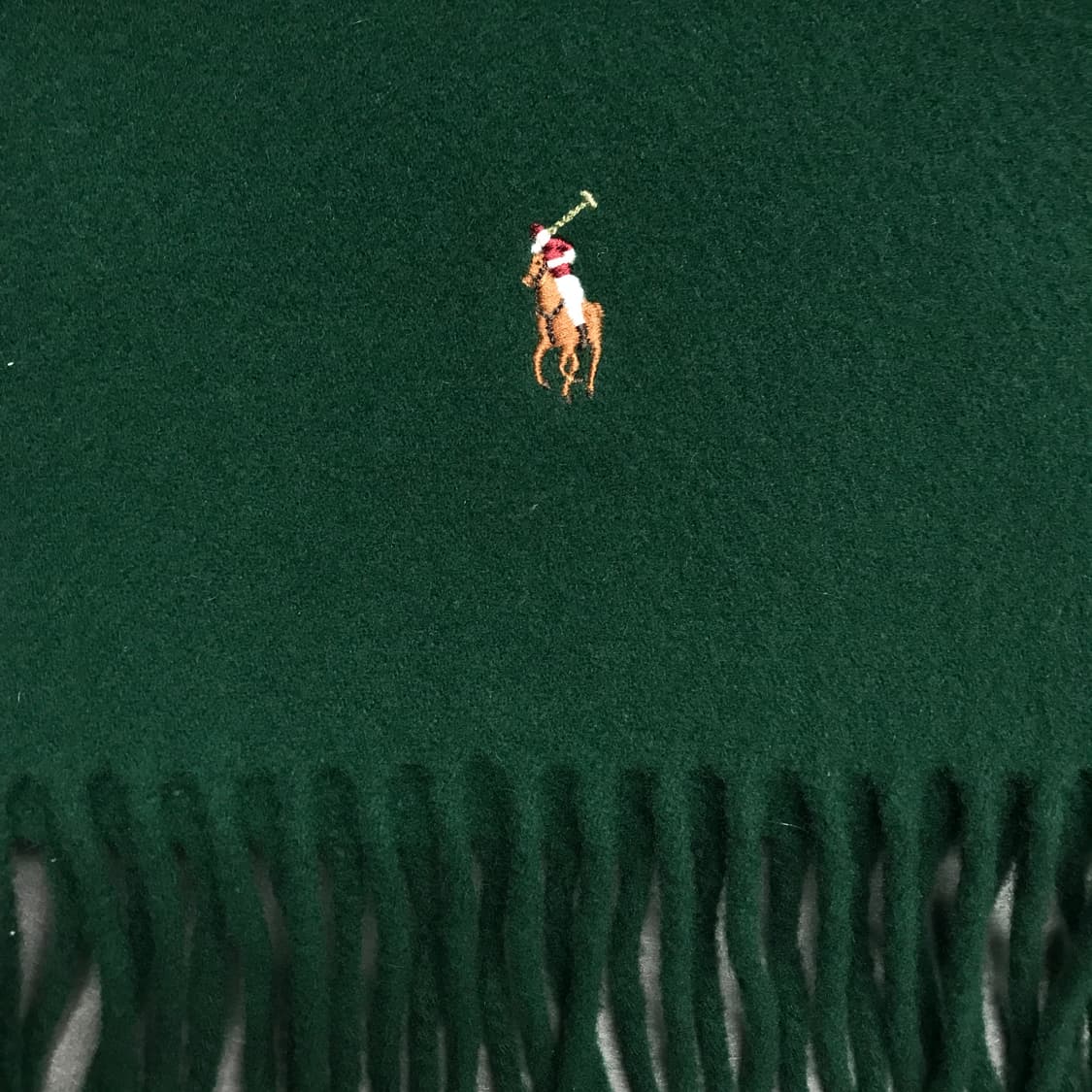 폴로 랄프로렌 머플러 그린 상품이미지4