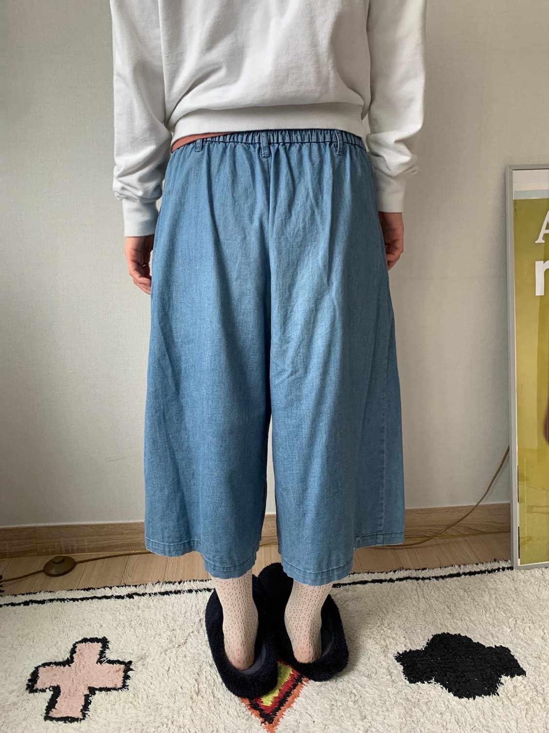 superhakka, lace burmuda pants 상품이미지4