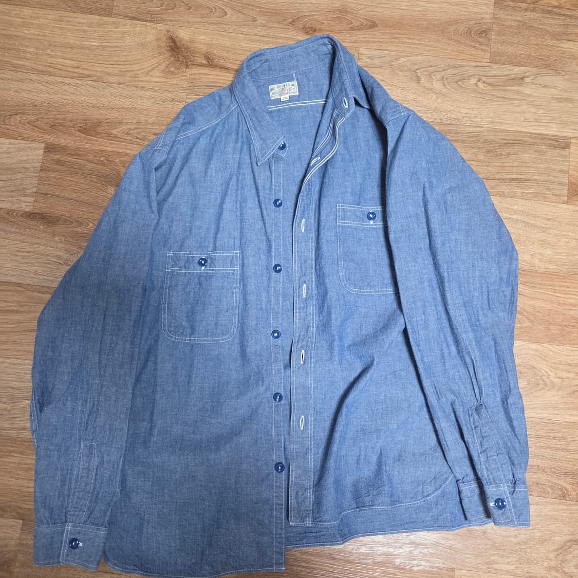 버즈릭슨 샴브레이 셔츠 2XL 상품이미지1