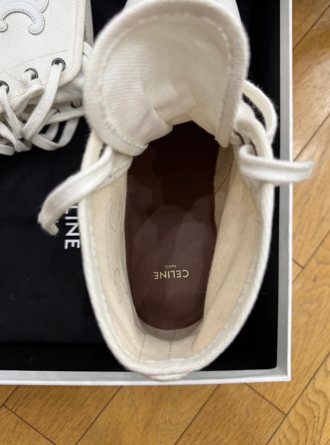 셀린 레이스업 하이탑 스니커즈 상품이미지4