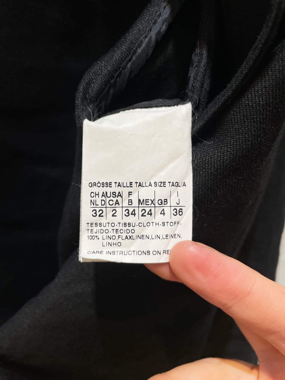 막스마라 V라인 린넨 블레이저 A972 상품이미지7
