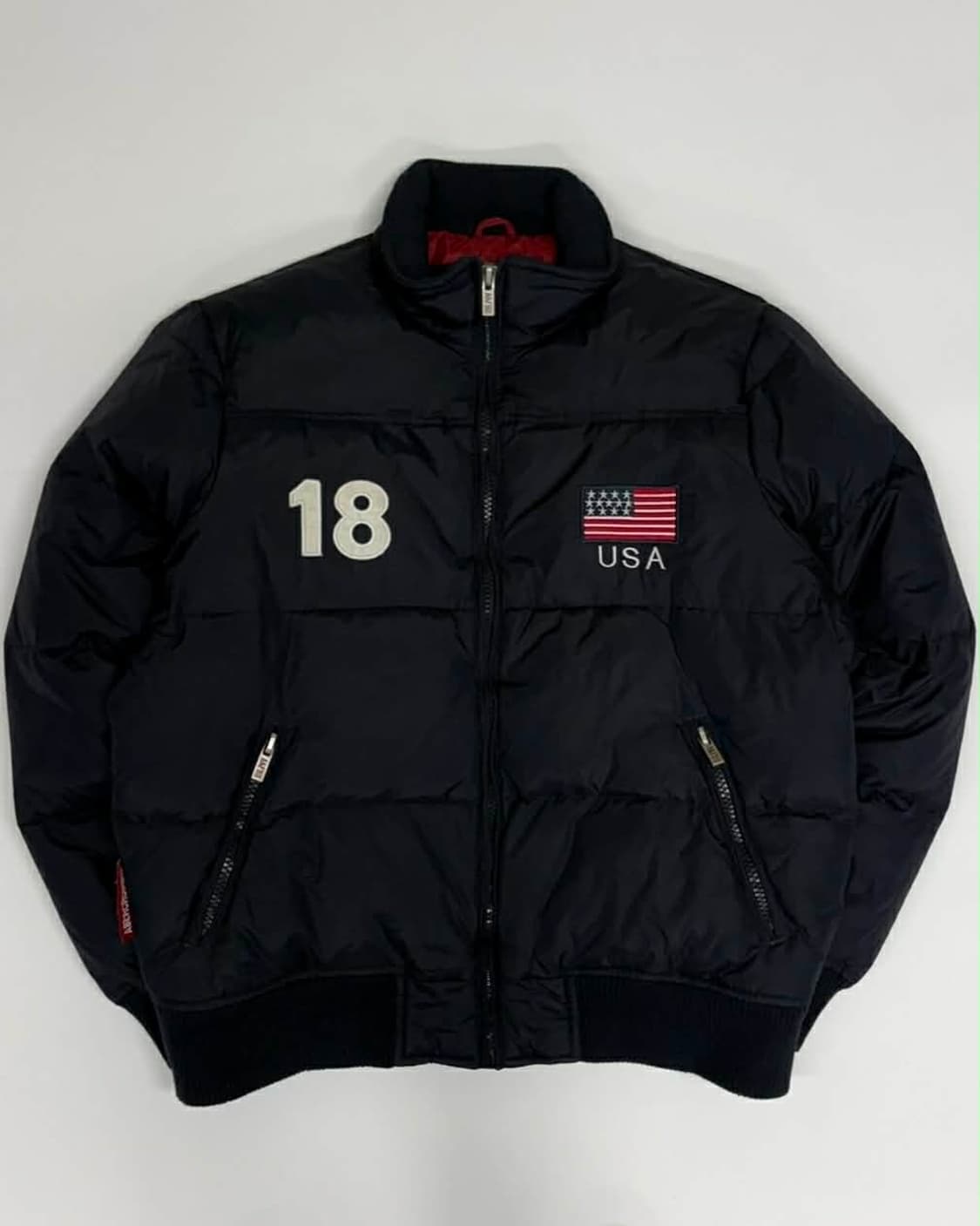 아베크롬비 USA 성조기 패딩 다운 자켓 상품이미지2
