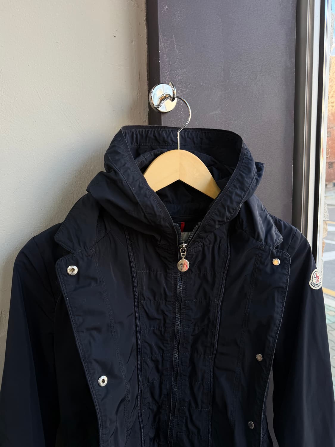 0/ 몽클레어 EFISIA 나일론 후디 바람막이 자켓 상품이미지7