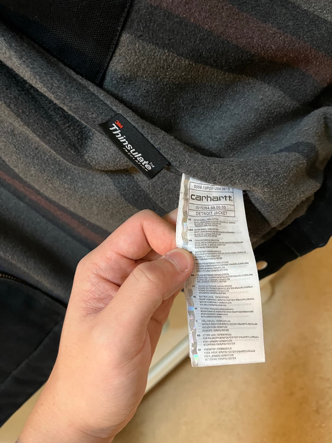 칼하트 디트로이트 자켓 L 상품이미지4