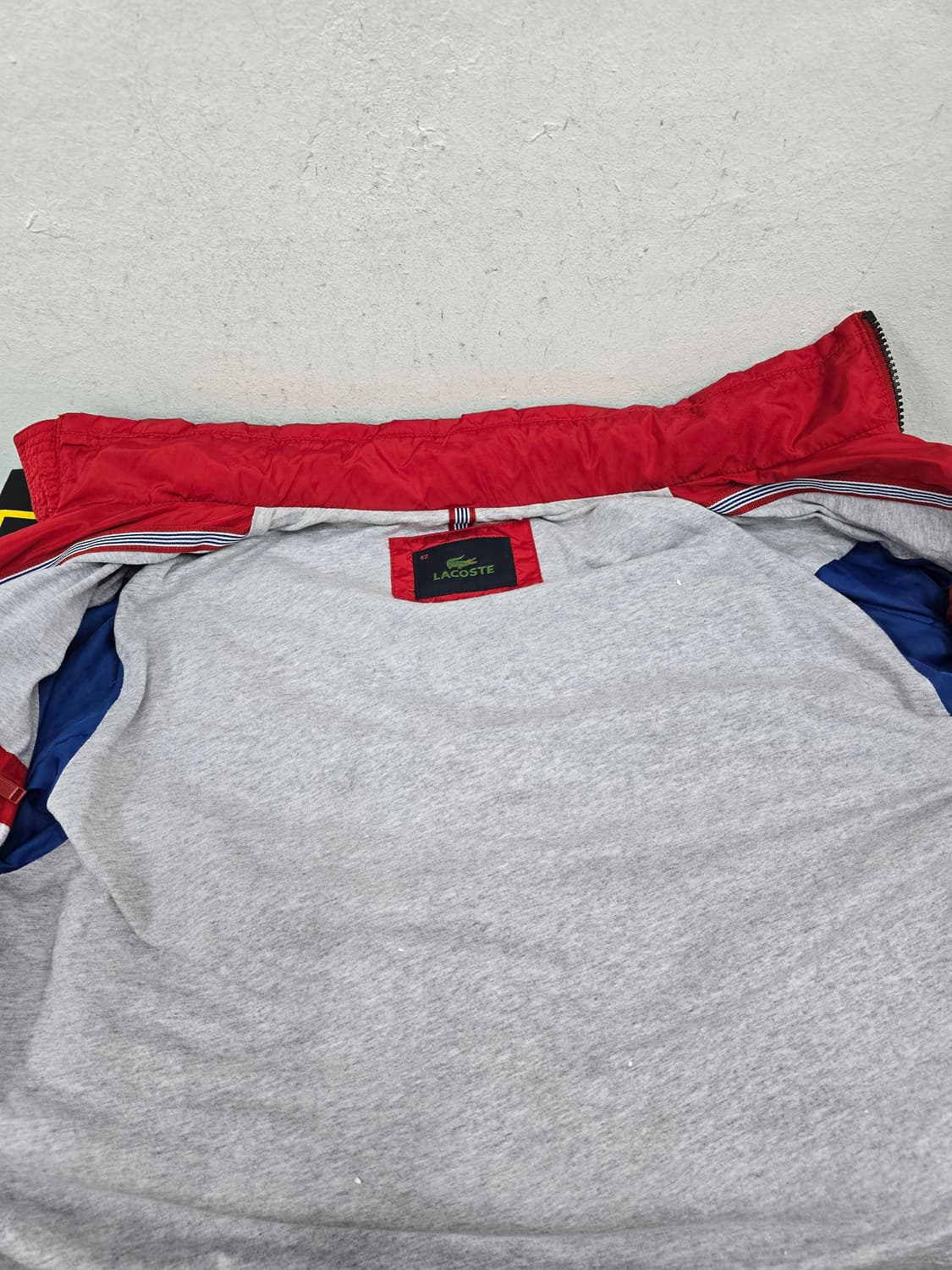 라코스테 빈티지 바람막이 블루종 자켓 100 상품이미지5