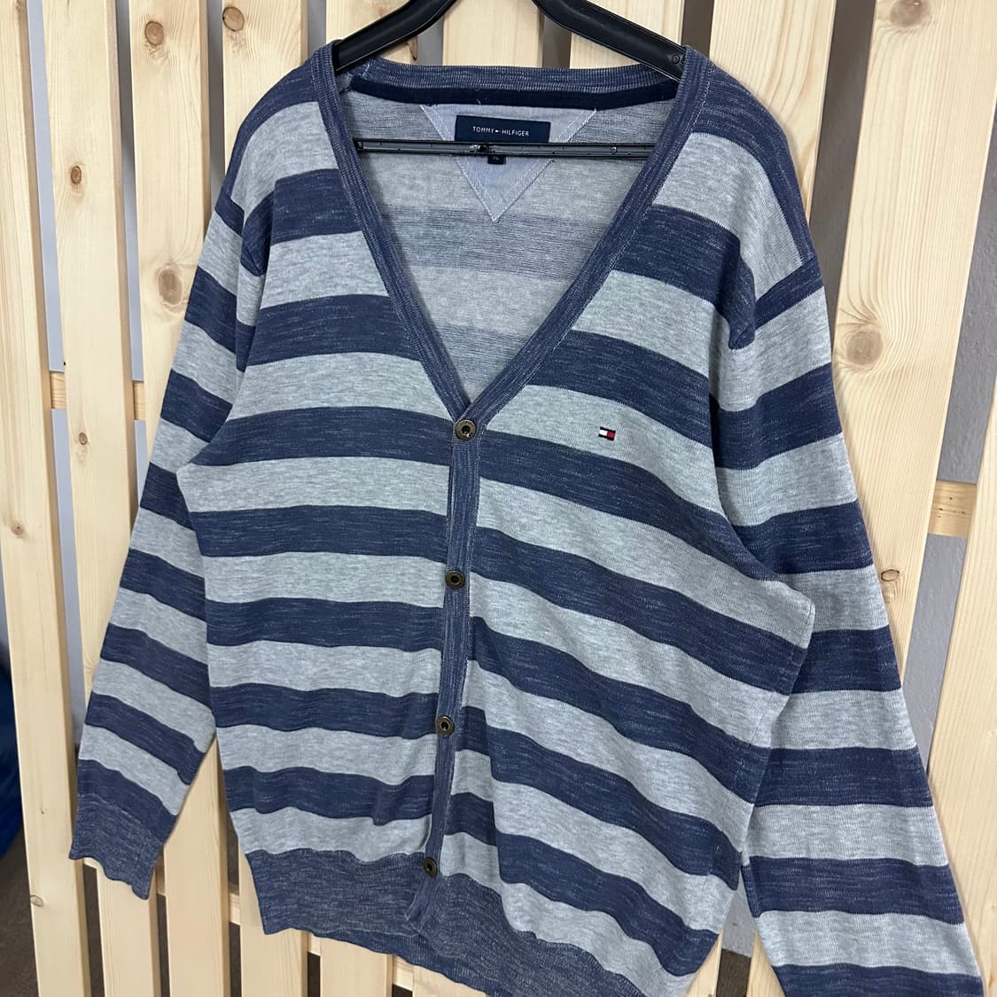 (XL) 타미힐피거 스트라이프 니트 가디건 상품이미지2