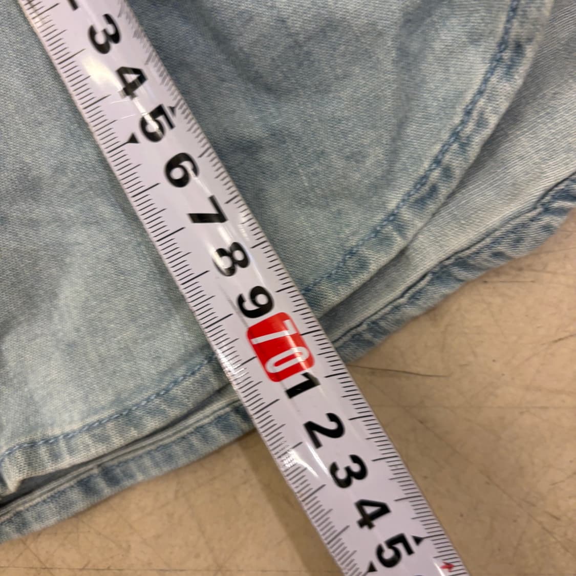 타미힐피거 데님 워싱 슬림핏 셔츠 상품이미지4