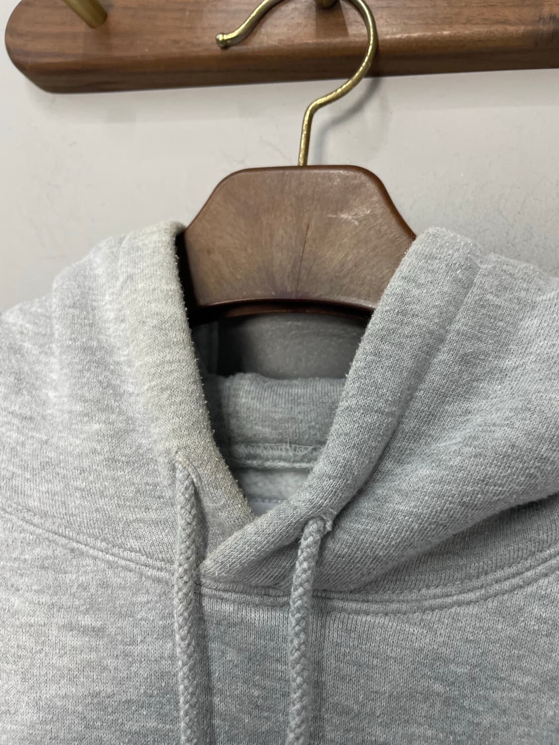 디스이즈네버댓 센터로고 그레이 후드티 H2596 상품이미지7