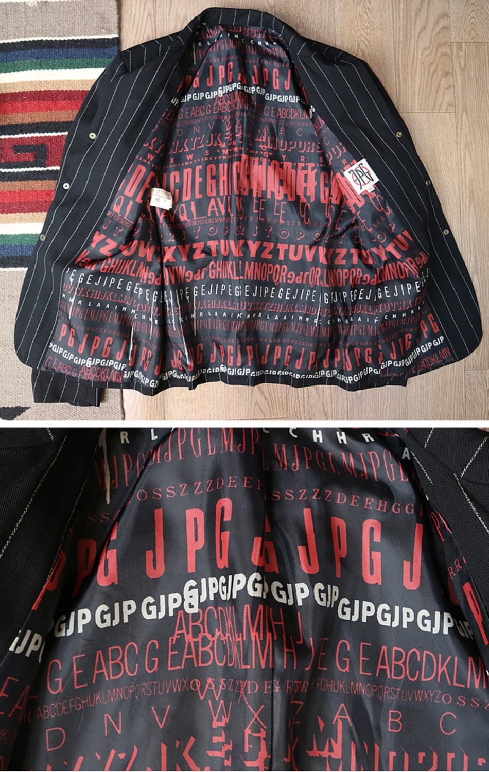  jean paul gaultier 장폴 고티에 울100% 빈티지 자켓 상품이미지8