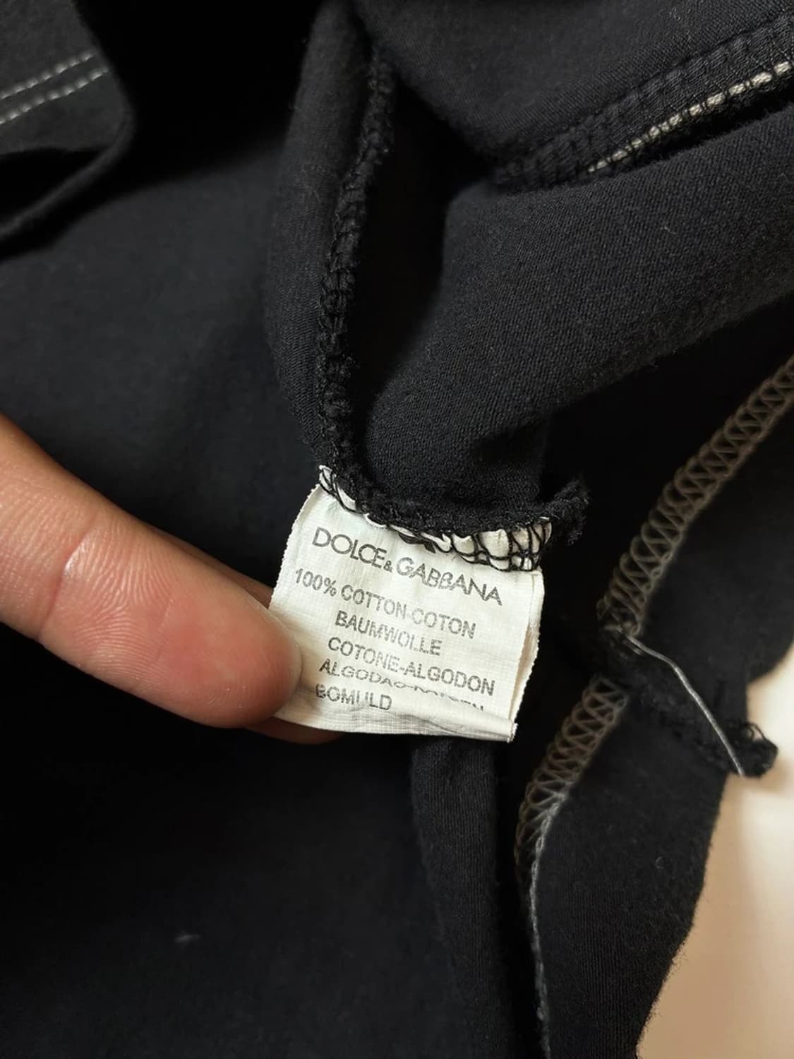 돌체앤가바나 D&G 00's 헨리넥 롱 슬리브 PN8626 상품이미지10