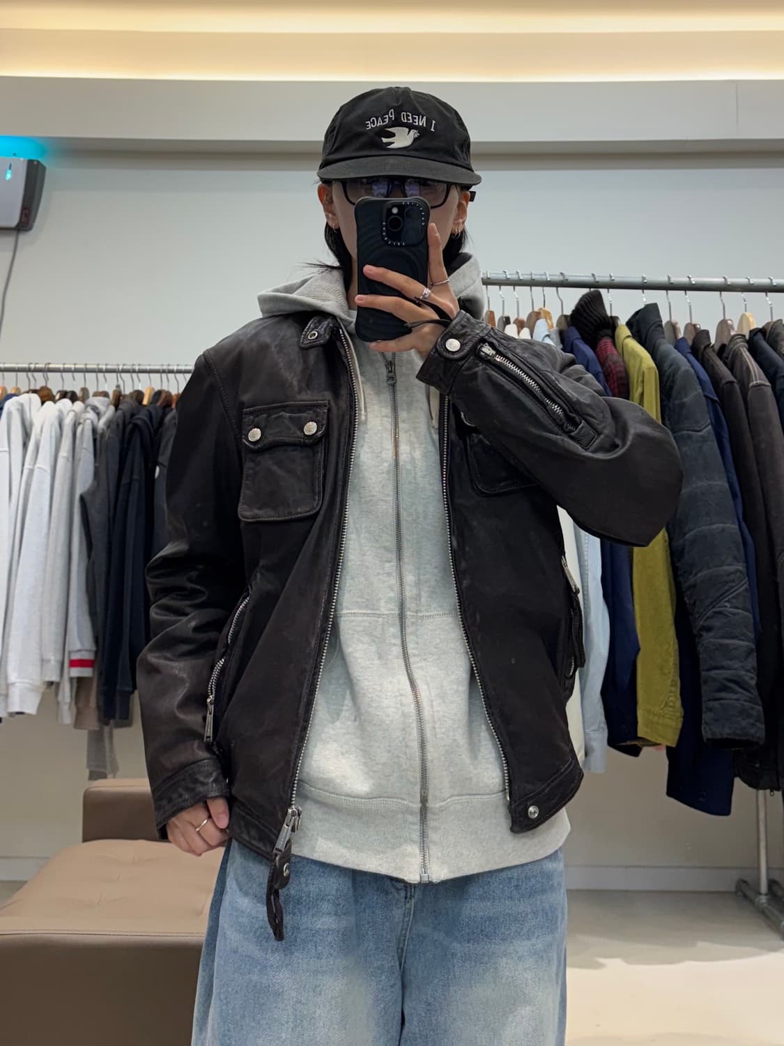 디스퀘어드 소가죽 자켓 상품이미지6