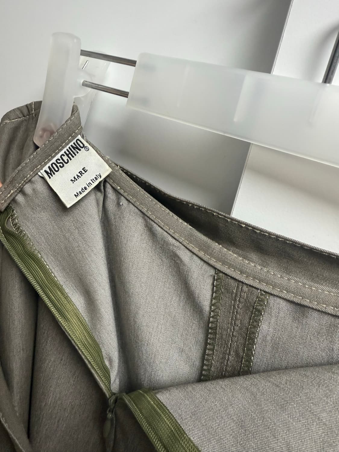 MOSCHINO 모스키노 드레이핑 스커트 상품이미지5