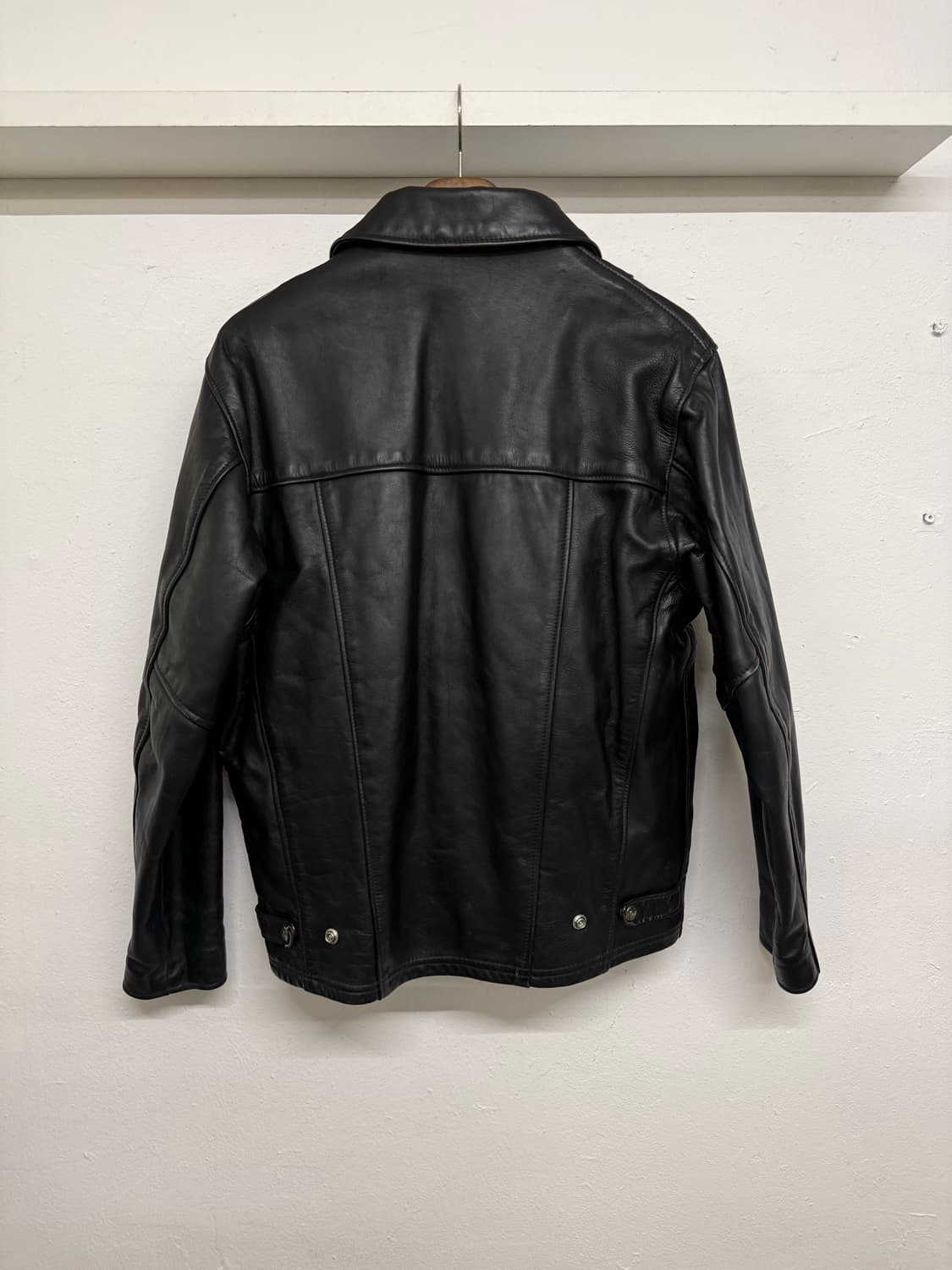 쇼트 가죽자켓 상품이미지4