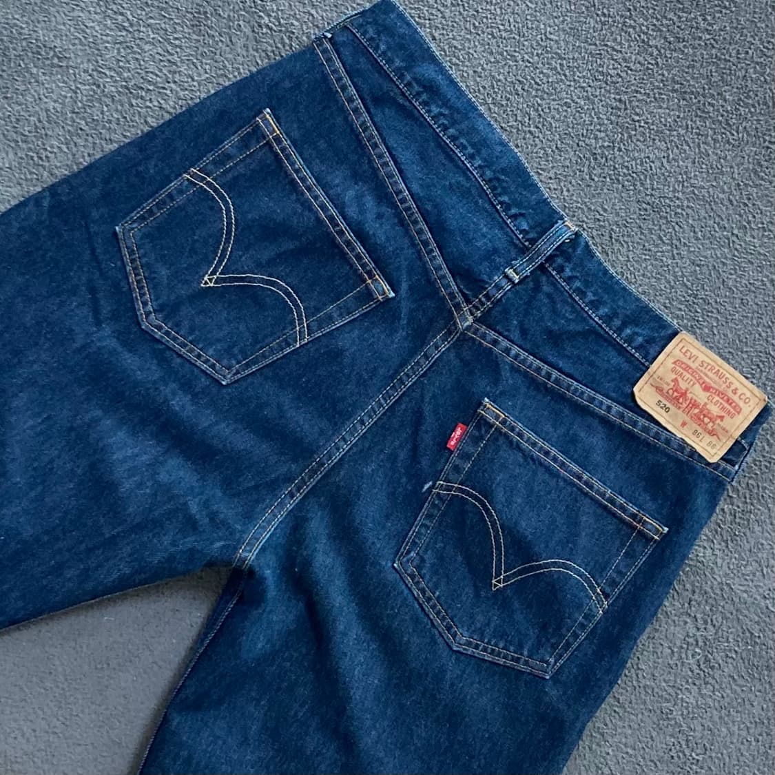 리바이스 520 데님팬츠 W86 L86 상품이미지4