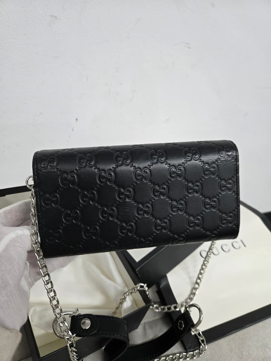 [보증서 정품] 구찌 패들락 체인 장지갑 상품이미지5