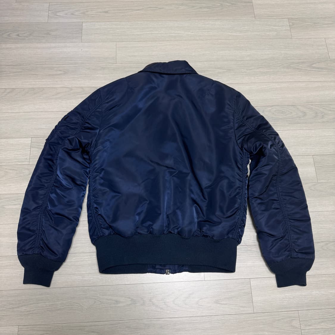 알파인더스트리 B15 네이비 봄버 L 상품이미지8