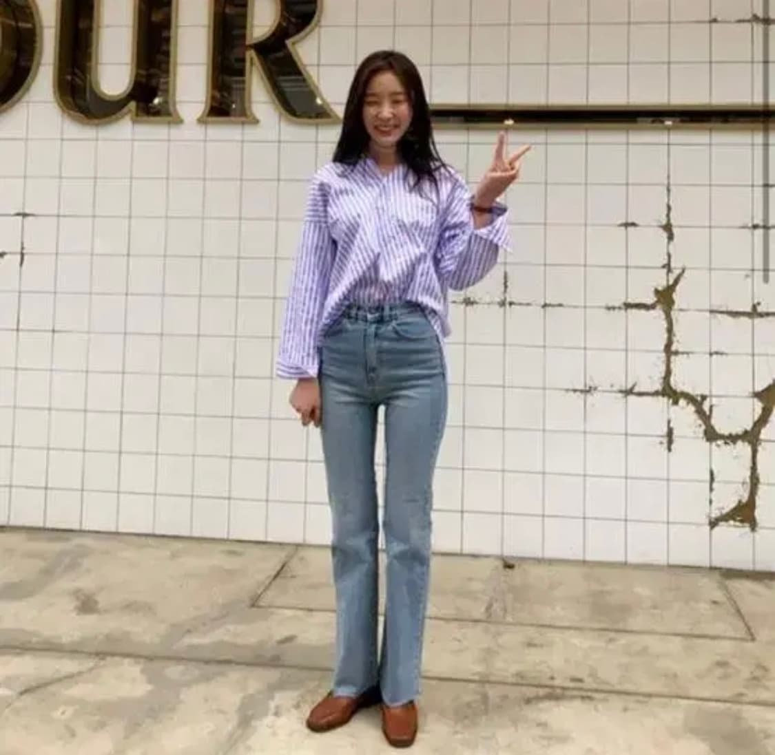 [M]채버블 연청 부츠컷 청바지 데님팬츠 핏예술 상품이미지1