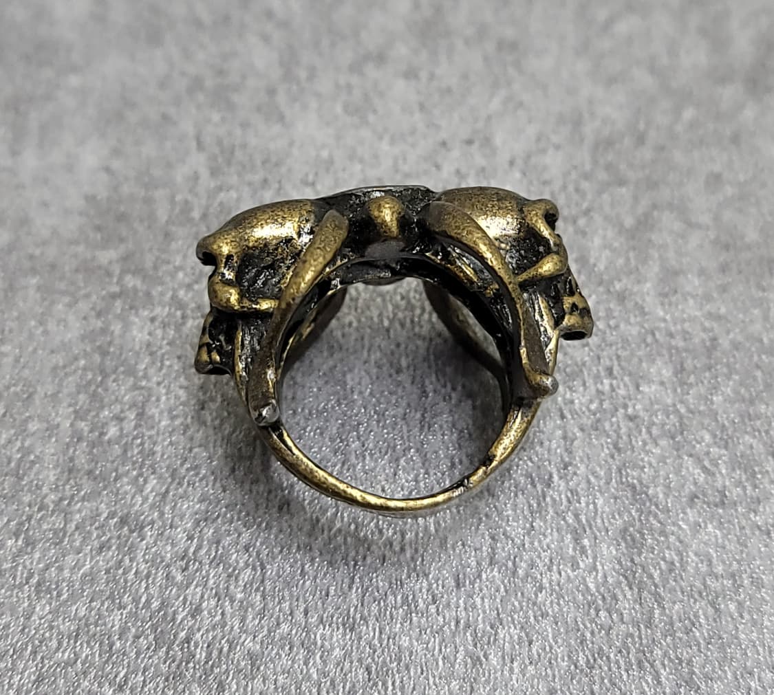 vintage skull ring  상품이미지3