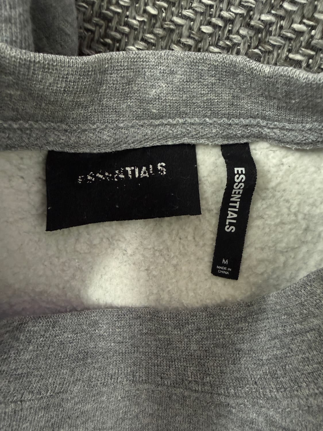 19ss 피오갓 에센셜 리플렉티브 맨투맨 M사이즈 상품이미지4