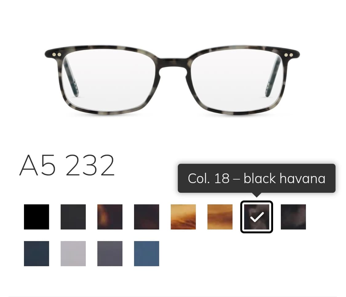 Lunor A5 Mod.232 col.18 르노 안경 상품이미지1