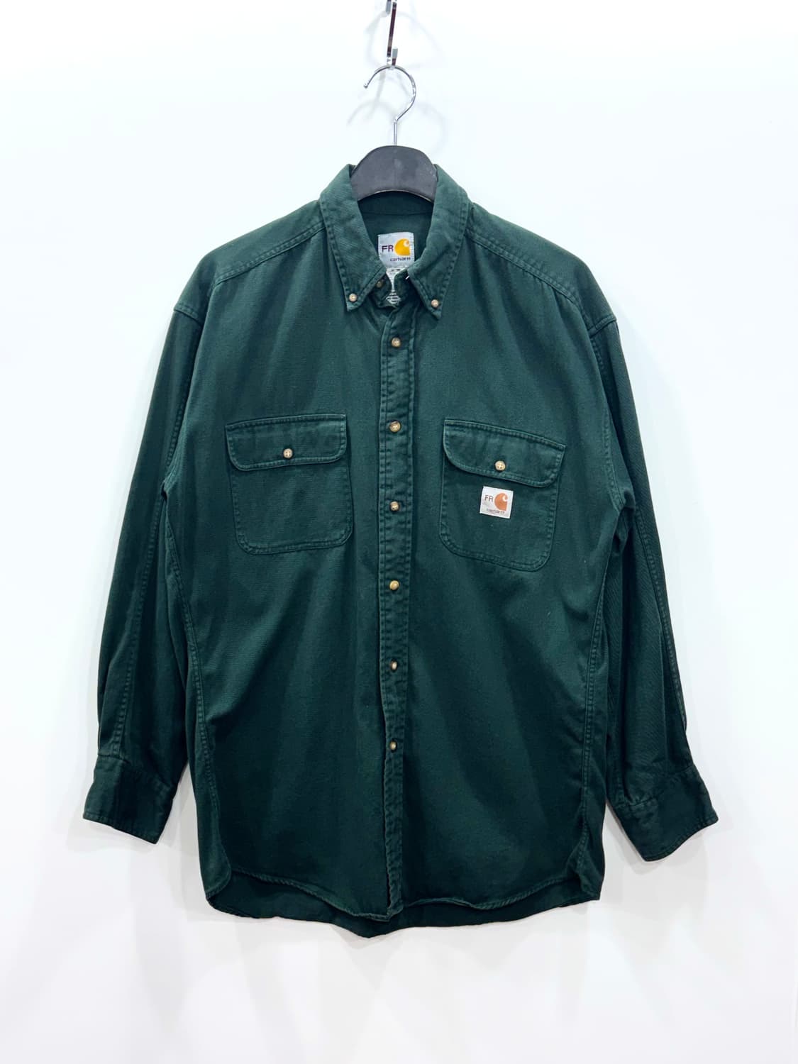 칼하트 딥그린 워크셔츠 M 상품이미지5