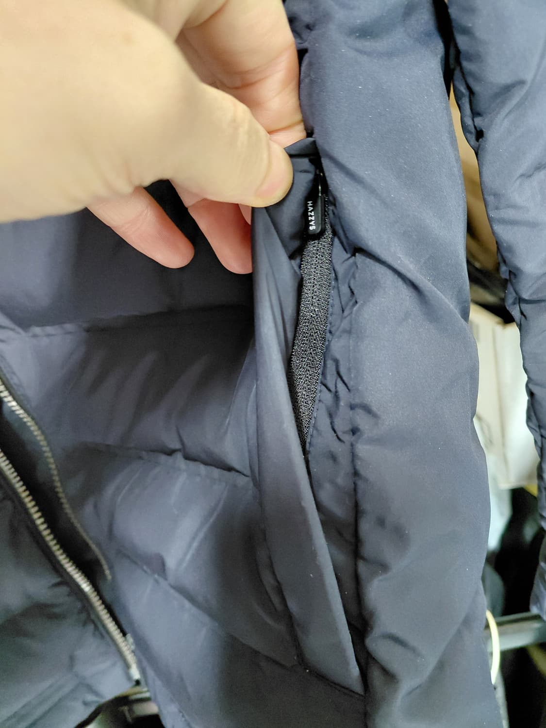 [헤지스골프]덕다운 경량 패딩 100사이즈 상품이미지8