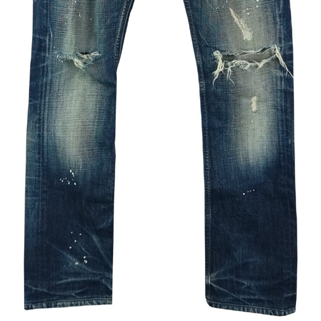 [디젤] 타나즈 빈티지 워시드 진청 슬림핏 데님 팬츠 청바지 P01327 상품이미지5