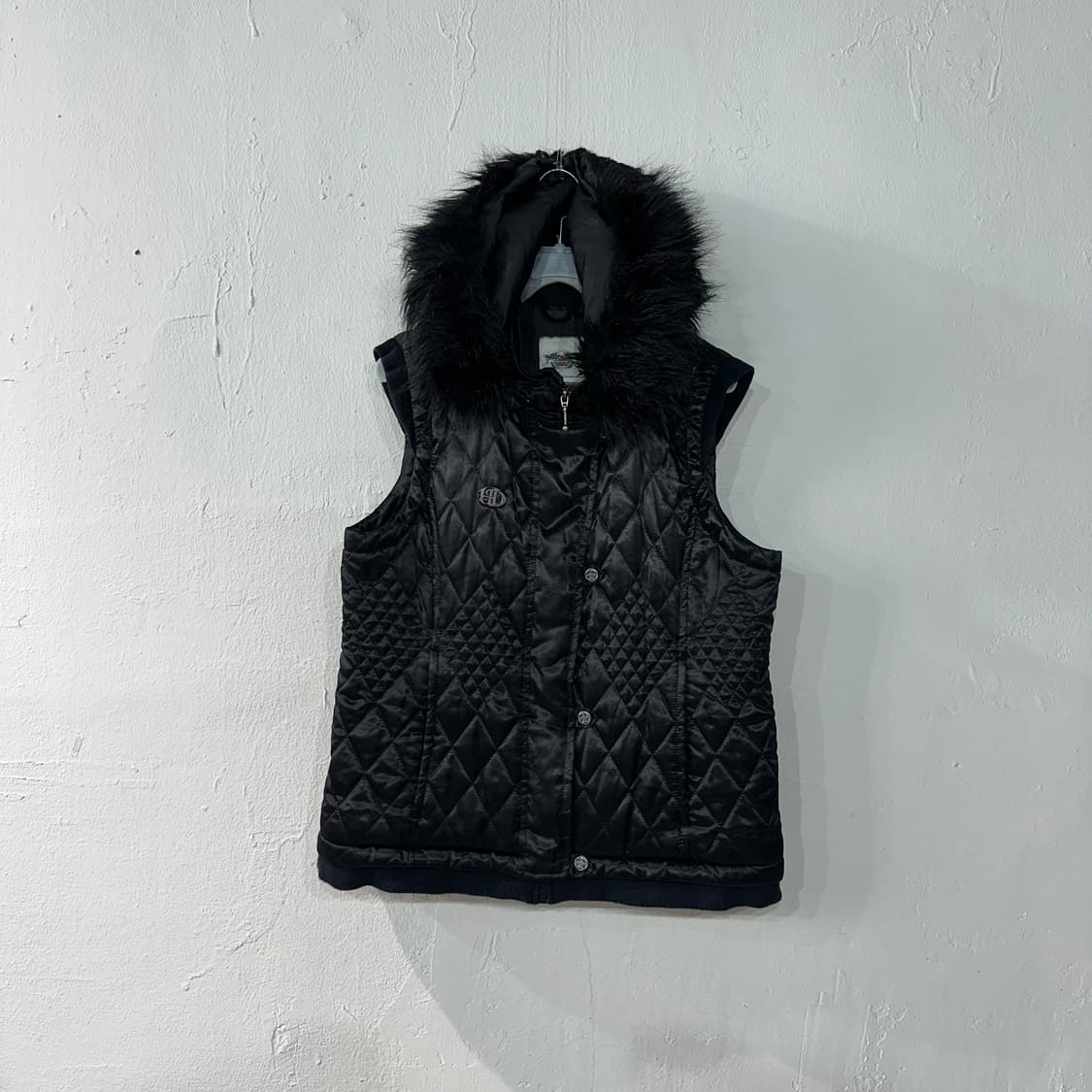 할리데이비슨 퀼팅 조끼 여성M 상품이미지1