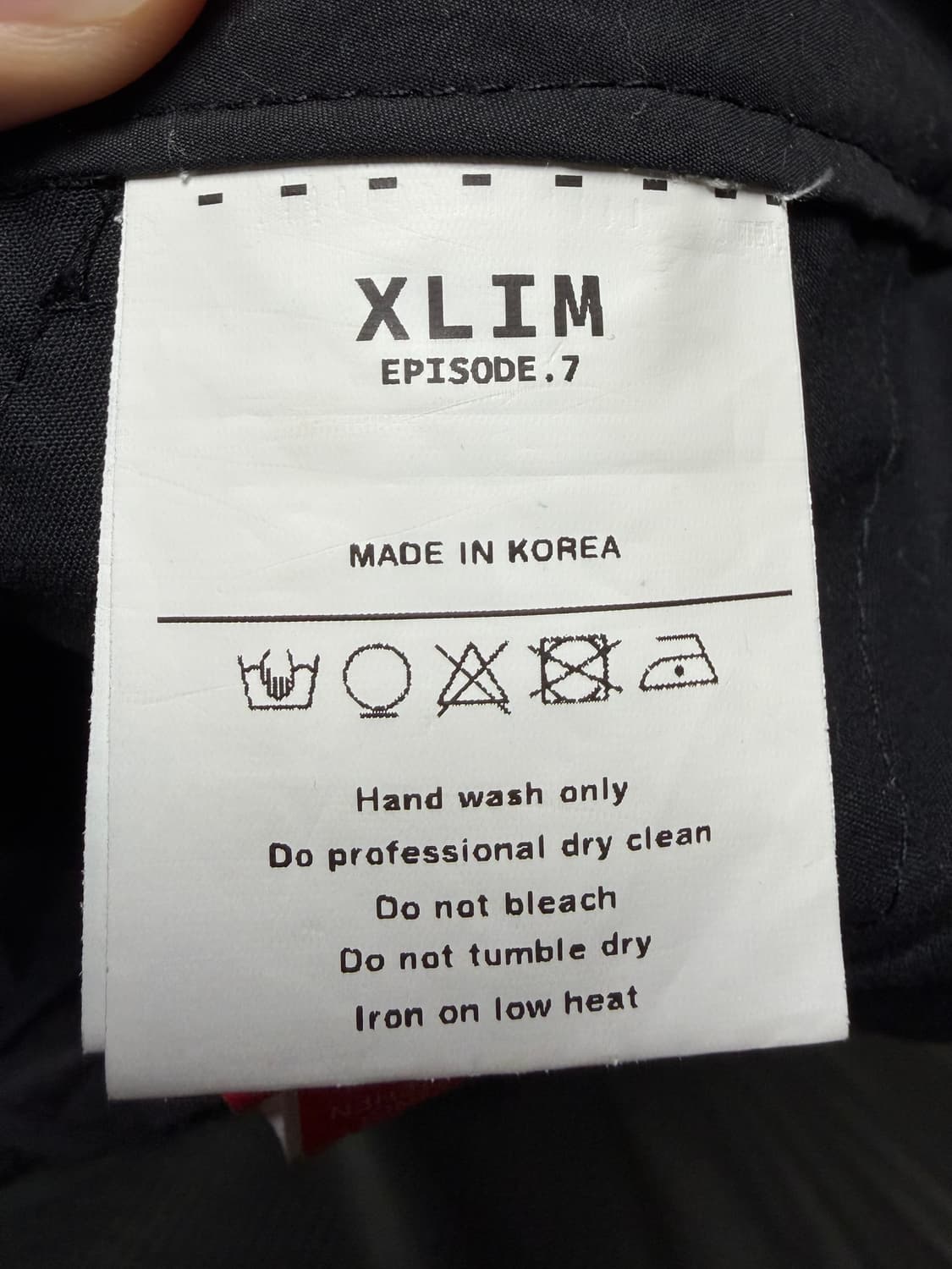 XLIM 엑슬림 EP.7 04 TROUSERS(공홈 품절) 상품이미지3