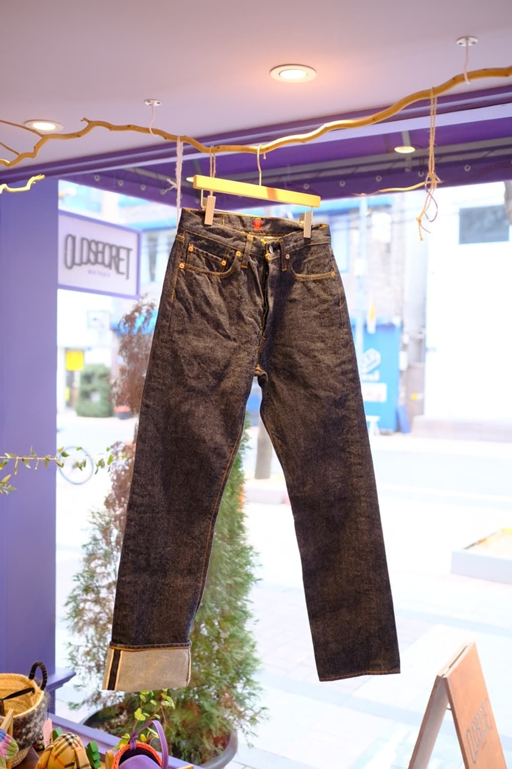 RESOLUTE 710 생지 셀비지 데님 상품이미지2