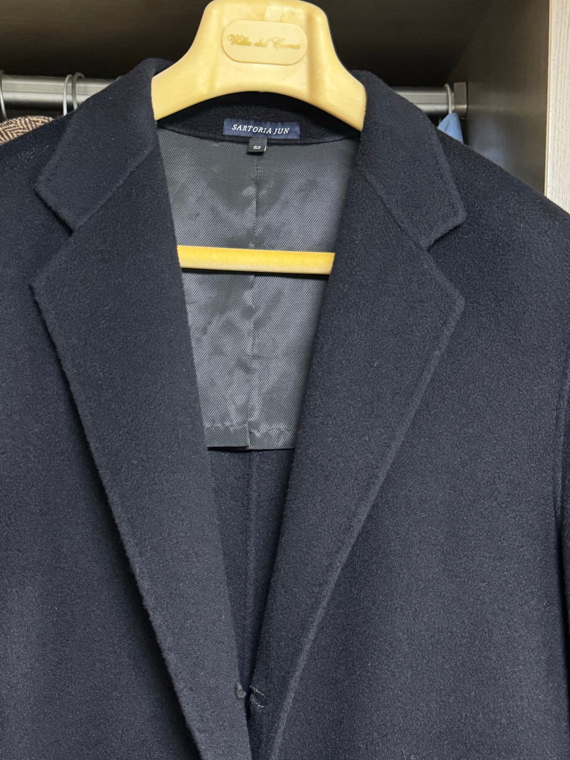 사르토리아준 캐시미어 울 모노코트 상품이미지2