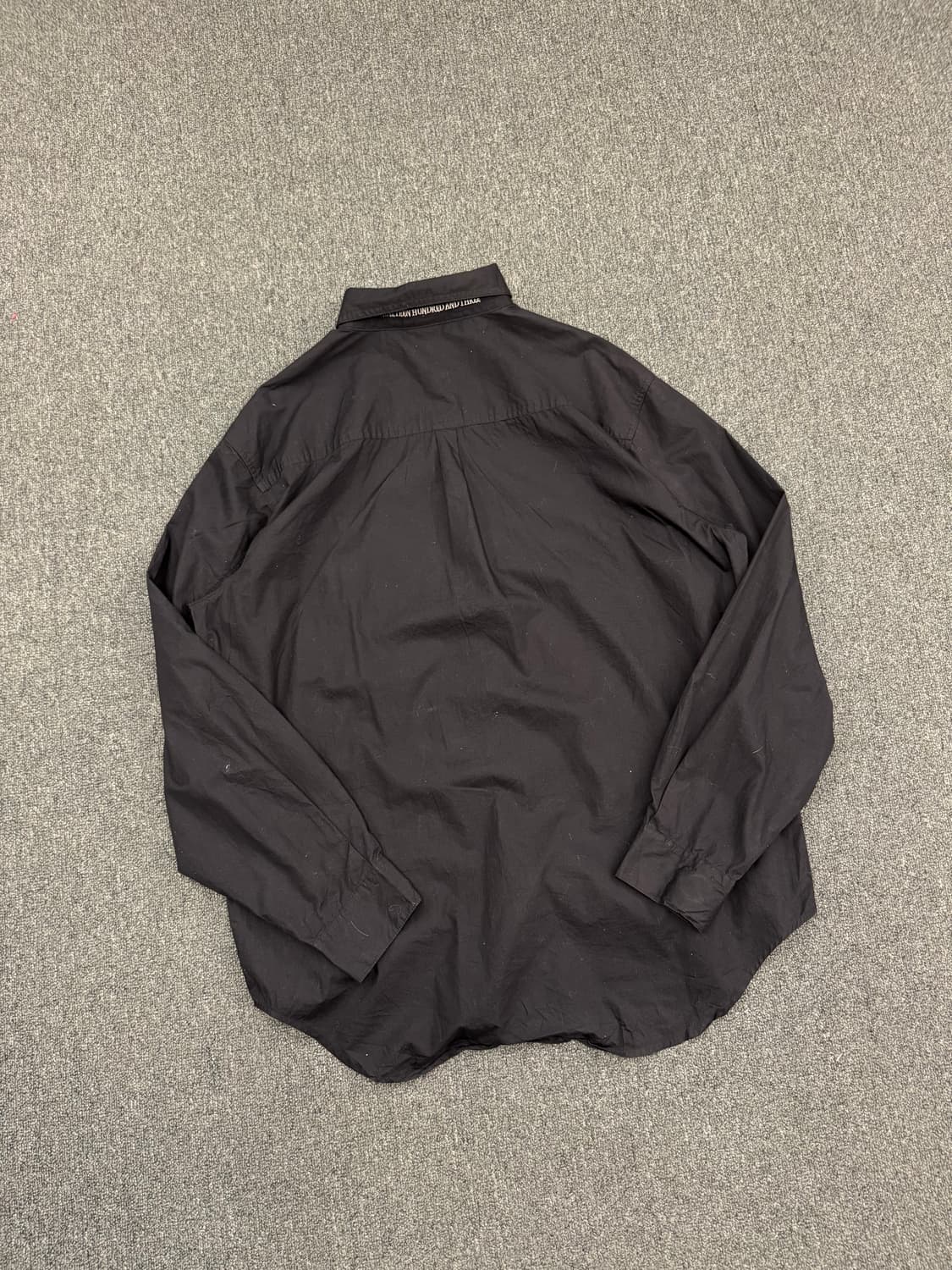 XL)할리데이비슨 빈티지 자수 포인트 블랙 긴팔 셔츠 상품이미지5